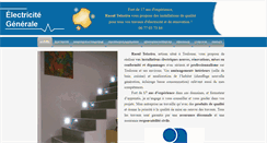 Desktop Screenshot of electricite-renovation-teixeira.com