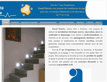 Tablet Screenshot of electricite-renovation-teixeira.com